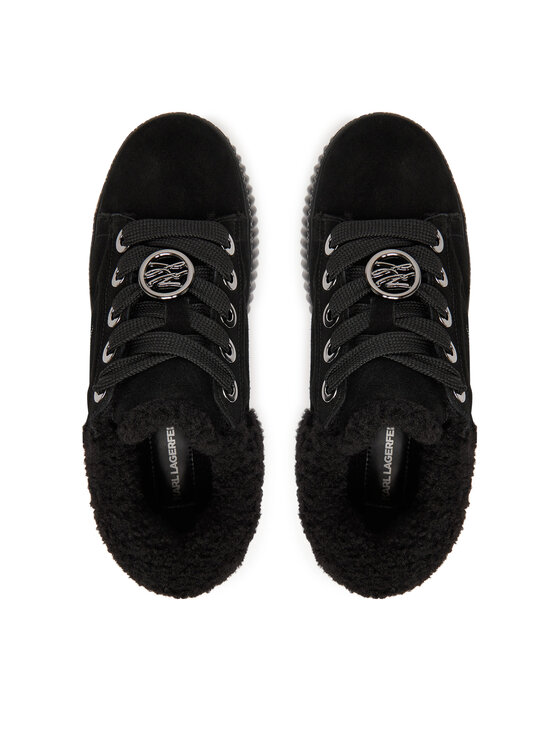 KARL LAGERFELD Sneakers KARL LAGERFELD Kreeper Lo KL42312 Negru