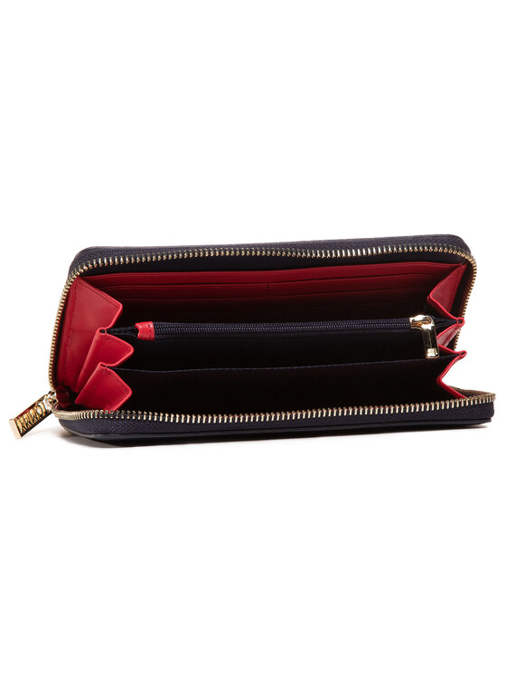 Tommy Hilfiger Denarnica Tommy Hilfiger Th Core Large Za AW0AW08603 Mornarsko modra