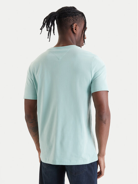 Tommy Hilfiger Tommy Hilfiger Camiseta Brand Love MW0MW42365 Verde Regular Fit
