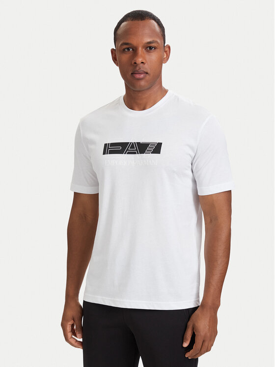 EA7 Emporio Armani EA7 Emporio Armani Camiseta 7M002415 AF10375 M0003 Blanco Regular Fit