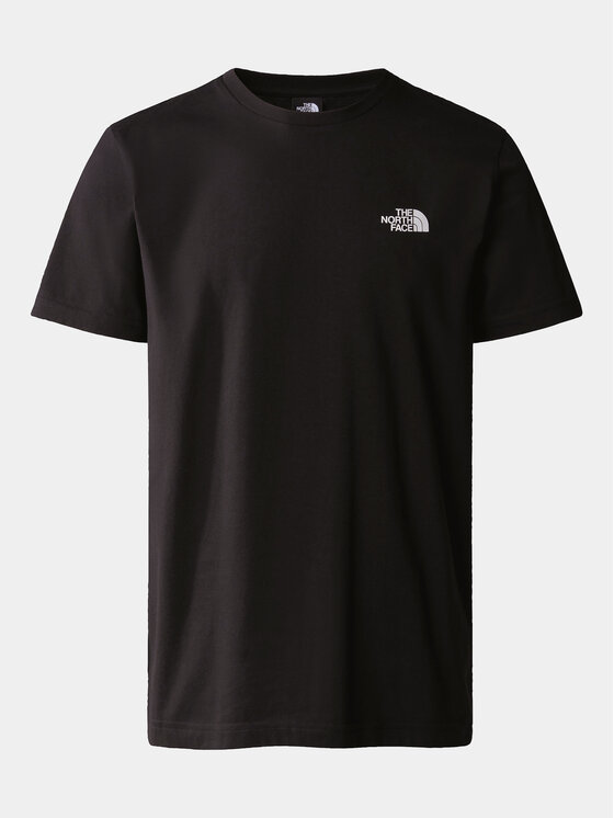 The North Face The North Face Marškinėliai Simple Dome NF0A87NG Juoda Regular Fit