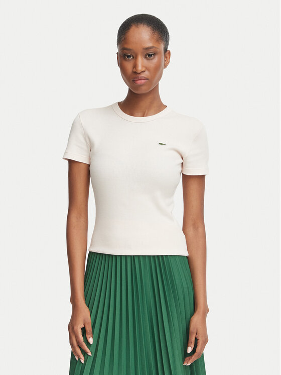 Lacoste Lacoste Camiseta TF5538 Rosa claro Slim Fit