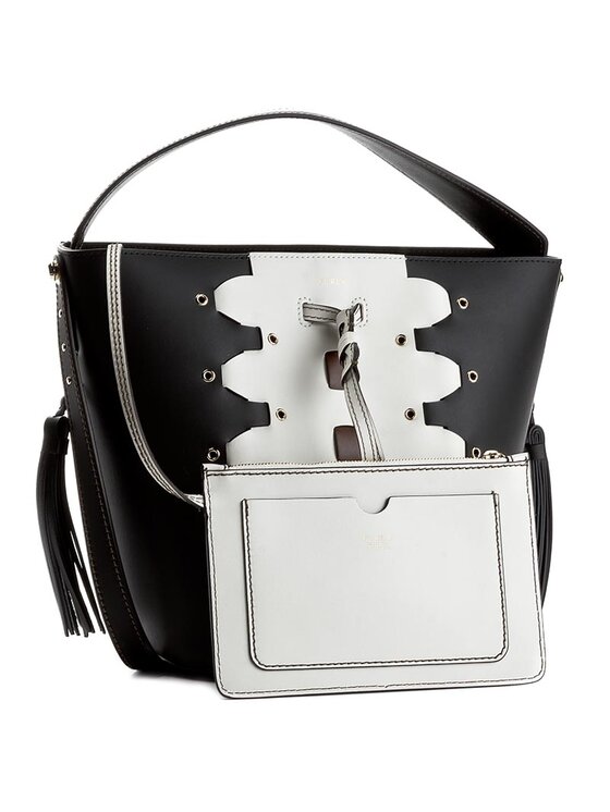 Furla Ročna torba Furla Vittoria 870736 B BKG4 FR3 Črna
