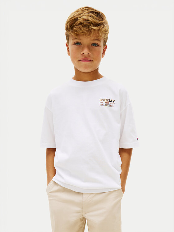 Tommy Hilfiger Tommy Hilfiger Camiseta KB0KB10194 Blanco Regular Fit