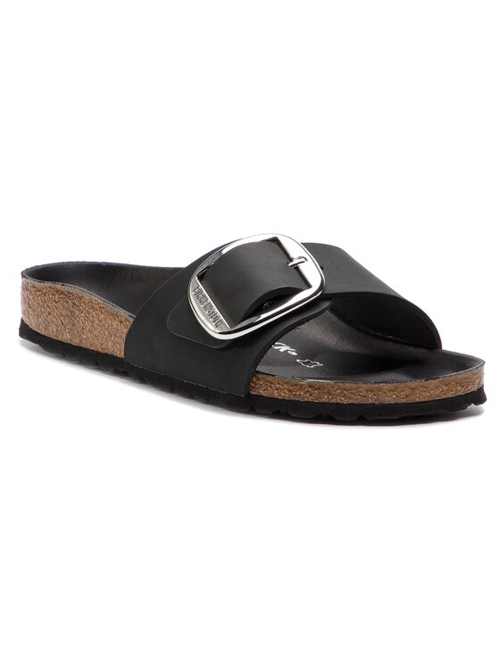 Birkenstock Шльопанці Birkenstock Madrid Big Buckle 1006523 Чорний
