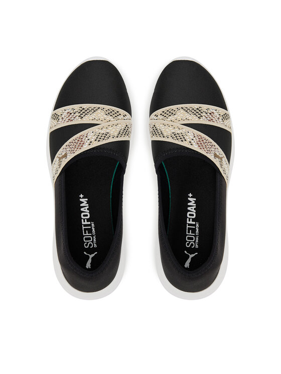 Puma Polobotky Puma Adelina 2 Snake Chic 400702 01 Černá