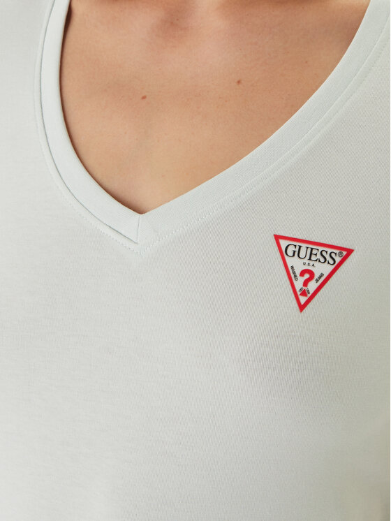 Guess Guess Футболка W2YI45 J1314 Зелений Slim Fit