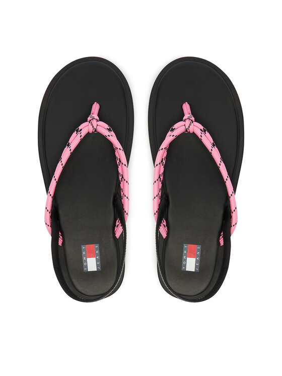 Tommy Jeans Sandale Tommy Jeans Tjw Casual Rope Sandal EN0EN02951 Roz