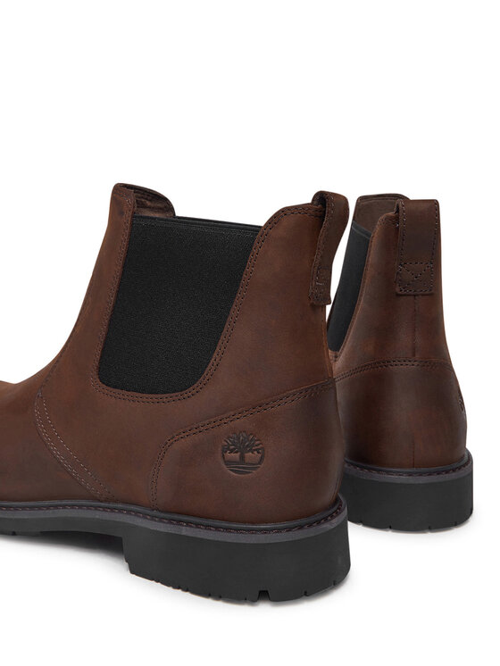Timberland Jātnieku stila puszābaki Timberland Stormbucks TB05552R2421 Brūns
