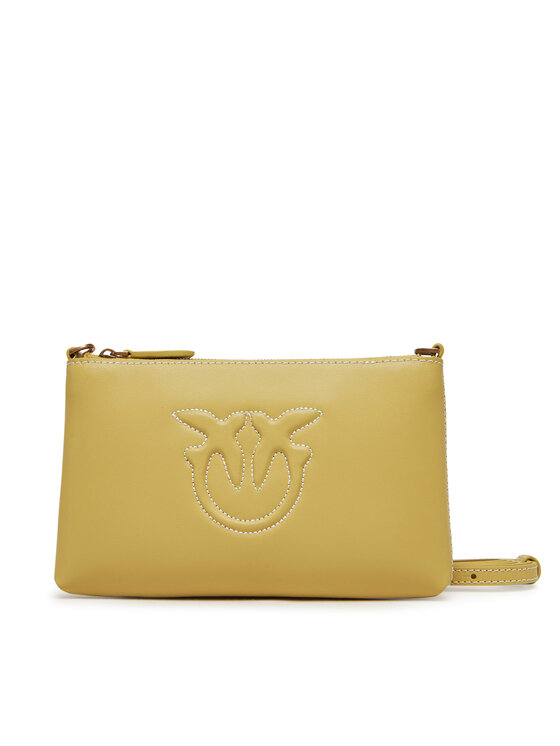 PINKO Ročna torba PINKO Flat Horizontal Mini PE 25 PCPL 104277 A2AN Zelena