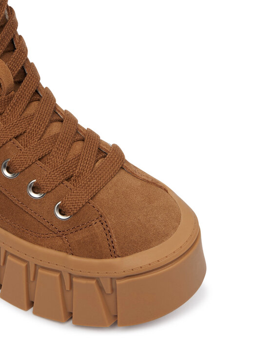Tommy Jeans Gležnjarji Tommy Jeans Tjw Platform Sneaker Mc Wl EN0EN03134 Rjava