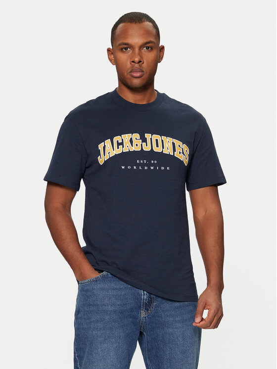 Jack & Jones Jack & Jones T-shirt 12257579 Tamnoplava Relaxed Fit