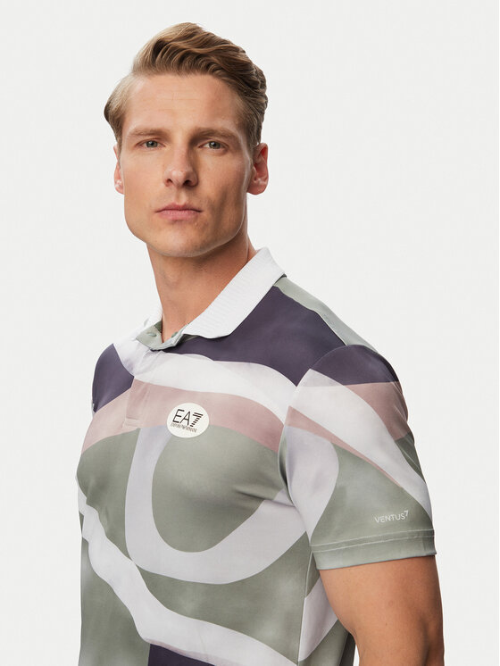 EA7 Emporio Armani EA7 Emporio Armani Polo 7M001532 AF22175 F7077 Verde Regular Fit