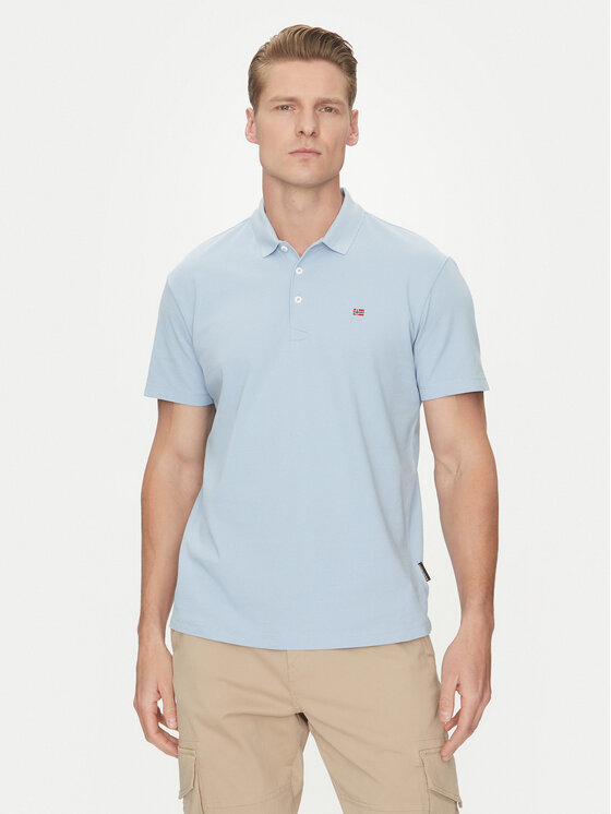 Napapijri Napapijri Pólóing Ealis NP0A4H8B Kék Regular Fit