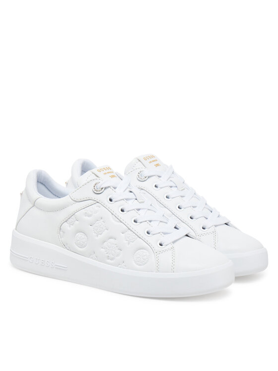 Guess Снікерcи Guess FLJRON FAL12 Білий