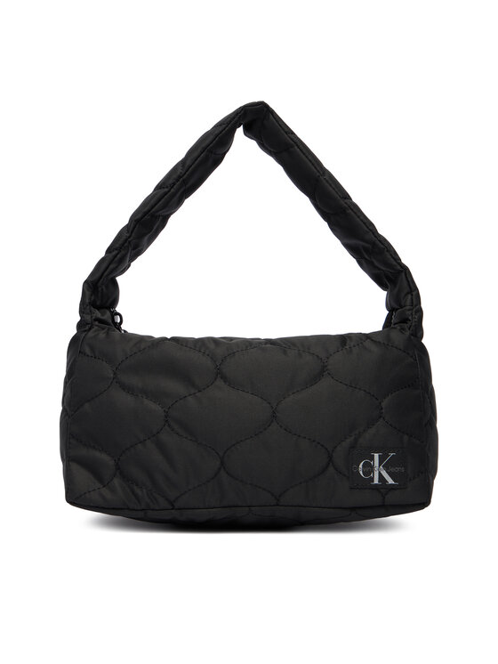 Calvin Klein Kabelka Calvin Klein Quilted Shoulder Bag IU0IU00724 Čierna