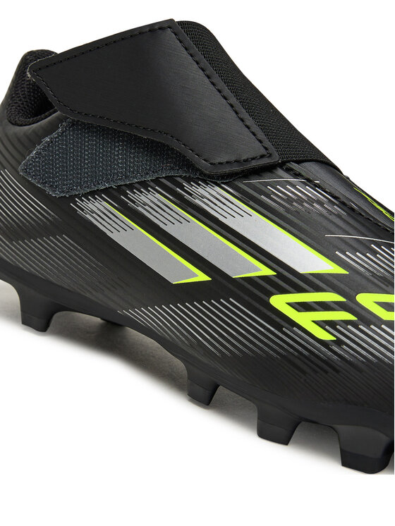 adidas Futbalové topánky adidas F50 Club Hook-and-Loop Firm/Multi-Ground Boots Kids JI0037 Čierna