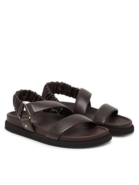 Max Mara Сандали Max Mara 2614521072600 Кафяв
