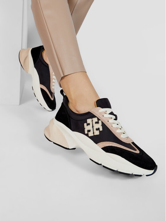 Tory Burch Superge Tory Burch Good Luck Trainer 83833 Črna