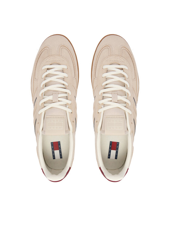 Tommy Jeans Сникърси Tommy Jeans The Greenwich Edge Suede EM0EM01662 Екрю