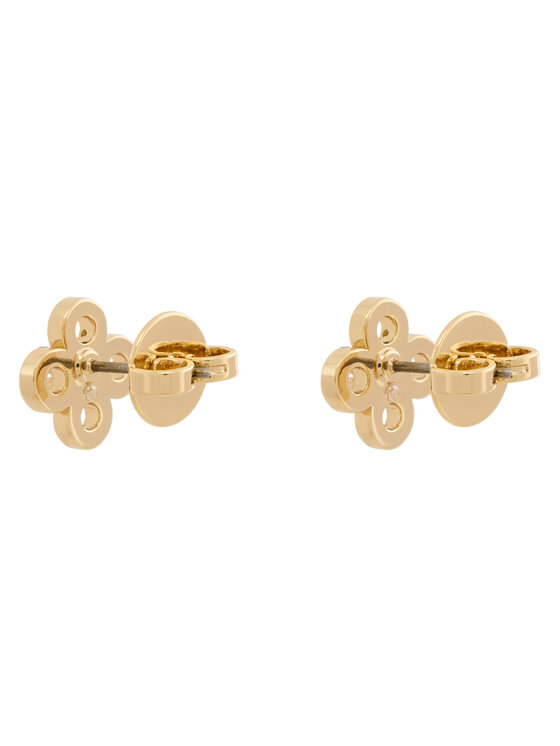 Tory Burch Сережки Tory Burch Forget Me Not Clover Stud 184409 Золотий