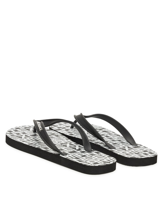 Armani Exchange В'єтнамки Armani Exchange XUQ002 XV676 N814 Чорний