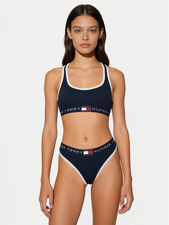Tommy Hilfiger Tommy Hilfiger Top de sujetador UW0UW06270 Azul marino