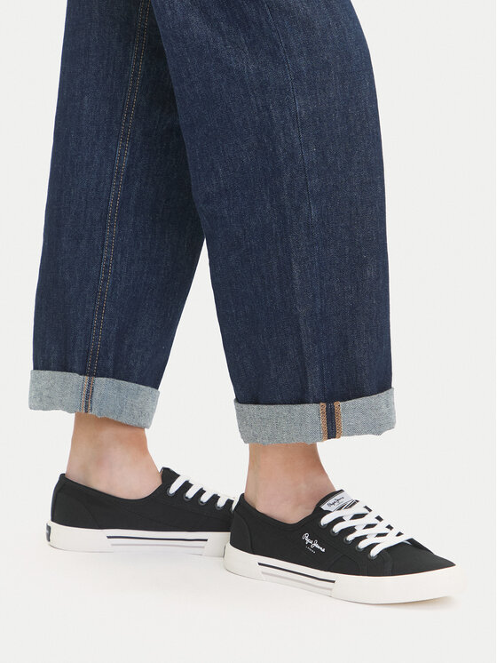 Pepe Jeans Кросівки Pepe Jeans Brady Basic W PLS31287 Чорний