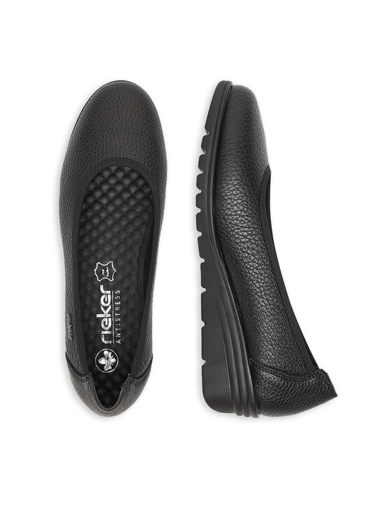 Rieker Polobotky Rieker L5360-00 Černá
