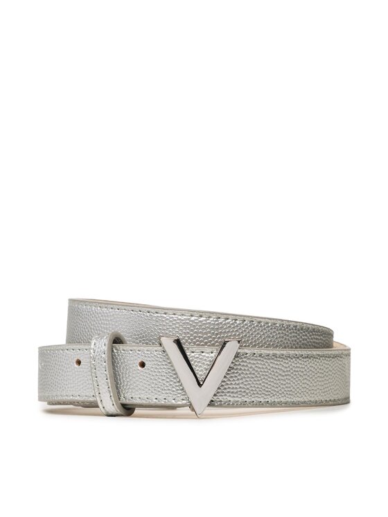 Valentino Жіночий ремінь Valentino Divina VCS1R456GN Срібний