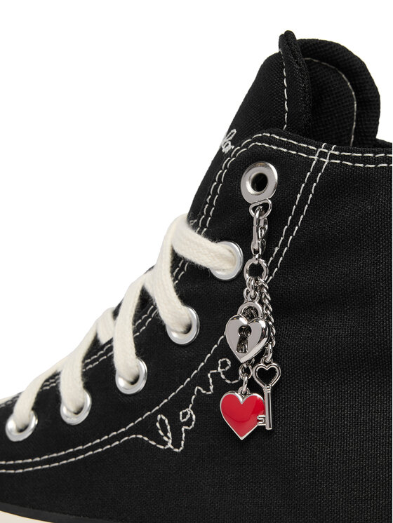 Converse Кеди Converse Chuck Taylor All Star Hearts A19056C Чорний