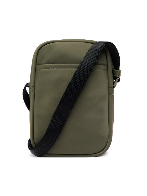 Calvin Klein Torbica za okrog pasu Calvin Klein Sleek Slim Reporter LV04D3233G Zelena