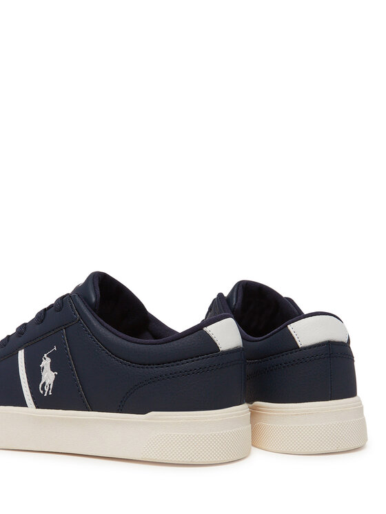 Polo Ralph Lauren Sneakersy Polo Ralph Lauren Frazier RL01267410 Tmavomodrá