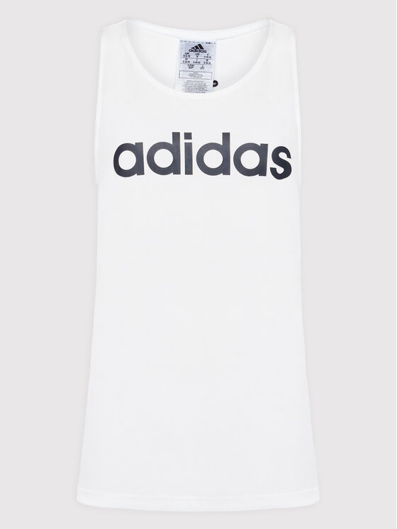 adidas adidas Топ Essentials Loose Logo GL0567 Білий Regular Fit