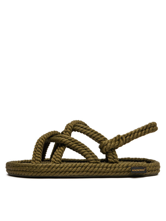 Bohonomad Sandále Bohonomad Bodrum BOD.0011.WRS Zelená