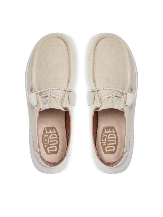 Hey Dude Pantofi Hey Dude Wendy Peak Chambray 40255-13R Bej