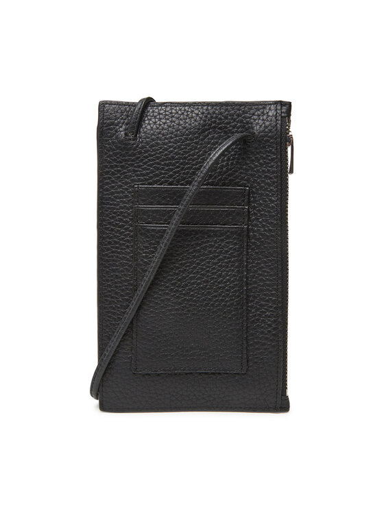 Calvin Klein Чантичка за телефон Calvin Klein Foil Emboss Phone Crossbody LV04D1037G Черен