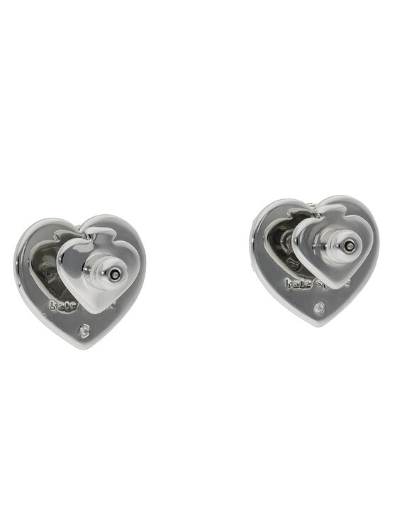 Kate Spade Сережки Kate Spade Something Sprkly Heart Studs K6760 Срібний