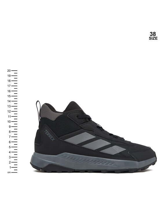 adidas Pārgājienu apavi adidas Terrex Anylander Mid Junior Hiking Shoes HQ7576 Melns