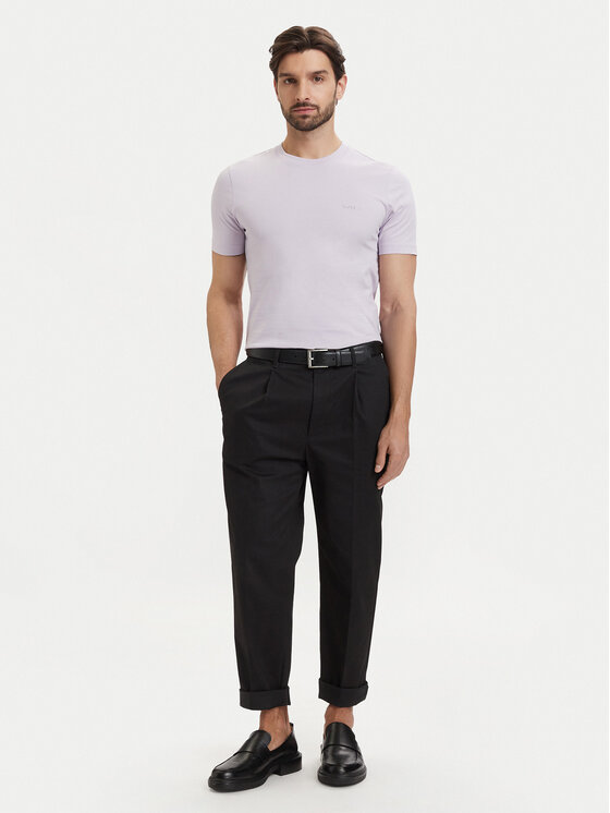 BOSS BOSS Camiseta Thompson 01 50468347 Morado claro Regular Fit