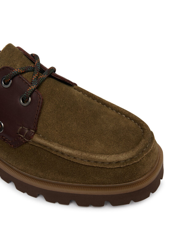 Clarks Лофери Clarks Cleyhill Boat 26186180 Хакі