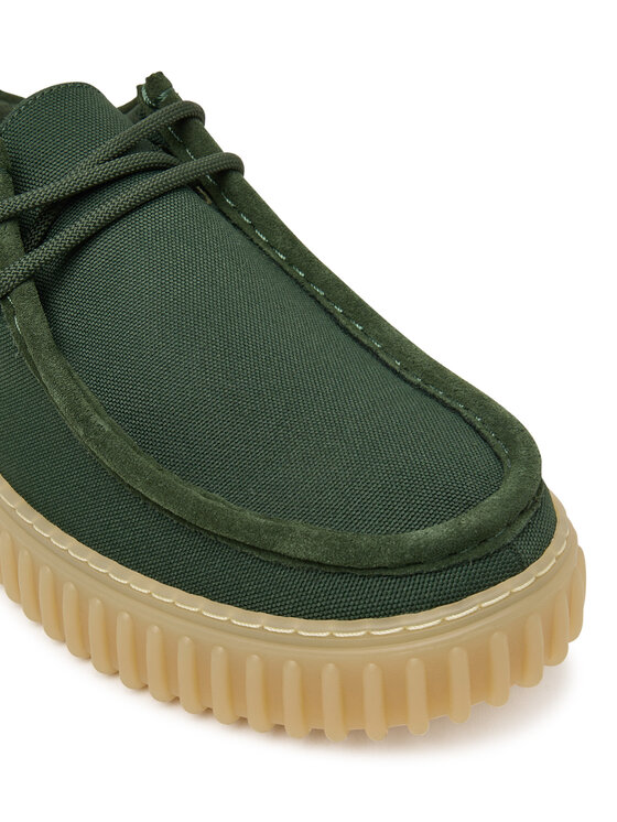 Clarks Туфлі Clarks Torhill Lo 26186160 Зелений