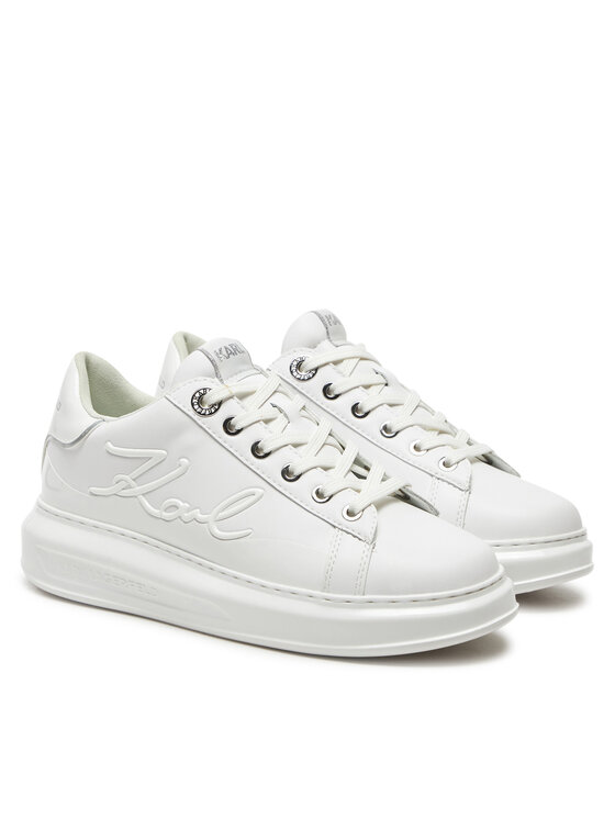 KARL LAGERFELD Sneakersy KARL LAGERFELD Kapri KL62548F Bílá