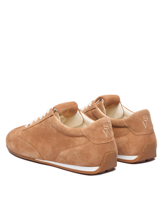 Stuart Weitzman Снікерcи Stuart Weitzman Colton Sleek SN228 Світло-коричневий