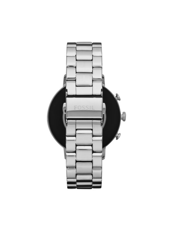 Fossil Pametna ura Fossil Venture Hr FTW6013 Srebrna