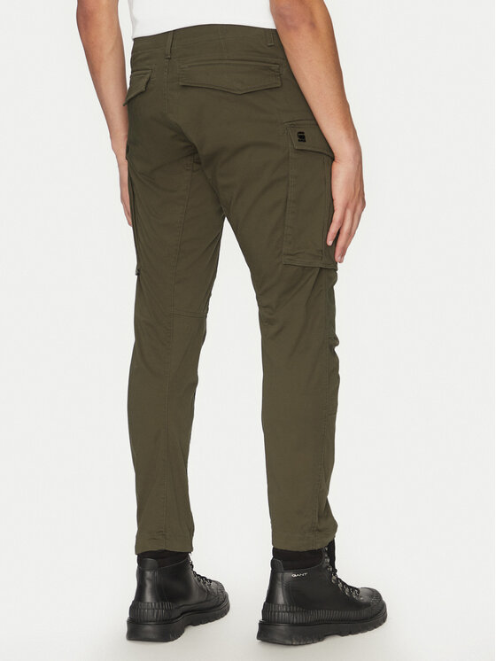 G-STAR G-STAR Pantalones de tela Rovic D02190-5126-6059 Verde Tapered Fit
