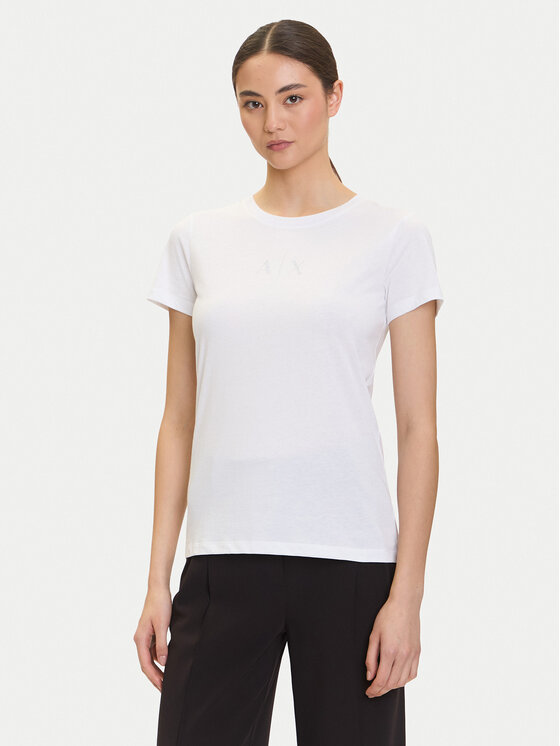 Armani Exchange Armani Exchange Футболка XW001459 AF10356 U0002 Білий Regular Fit