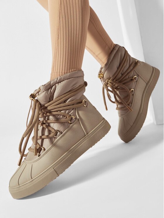 Inuikii Škornji za sneg Inuikii Technical Low 75202-105 Bež