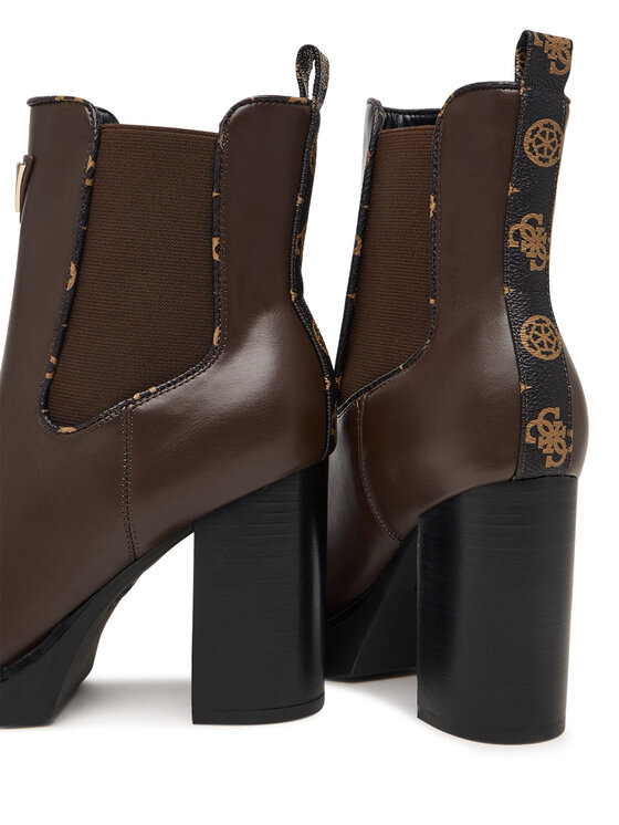 Guess Botines Guess FLFNEL ELE10 Marrón