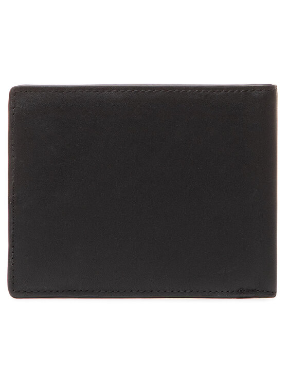 Tommy Hilfiger Peňaženka Tommy Hilfiger Th Metro Cc Flap And Coin AM0AM07304 Čierna